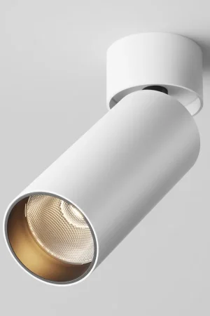 Affare Faretto da soffitto in alluminio diffusore a LED dimmerabile dal design moderno - 12W - Lumen 900 - 3000k Luce Calda - IP20