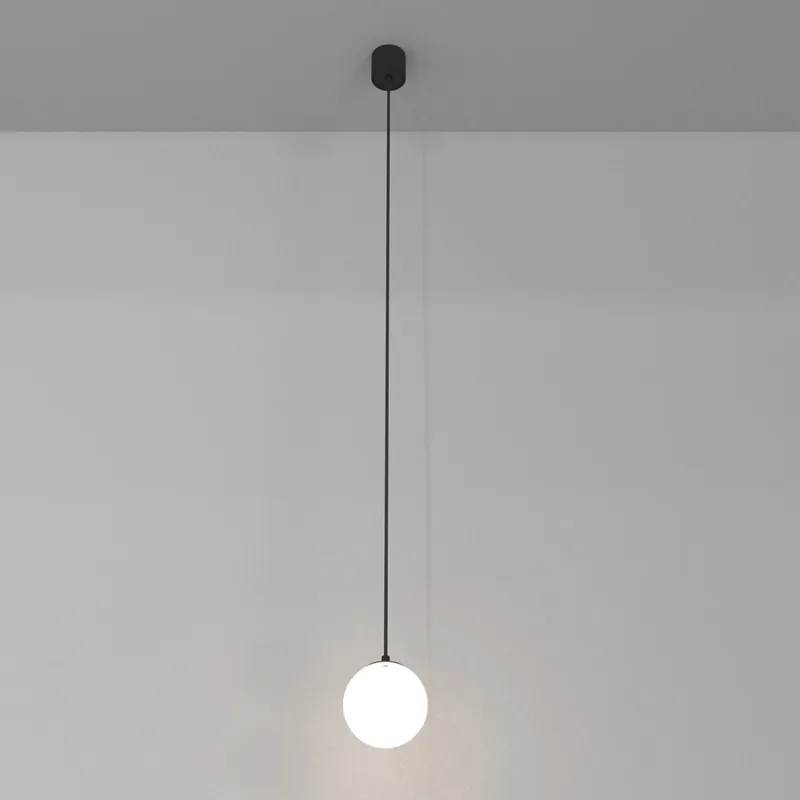 Lampada a sospensione a led piccola con diffusore moderno in acrilico a boccia - 5W - Lumen 300 - 3000k Luce Calda - IP20 Promozione Esclusiva