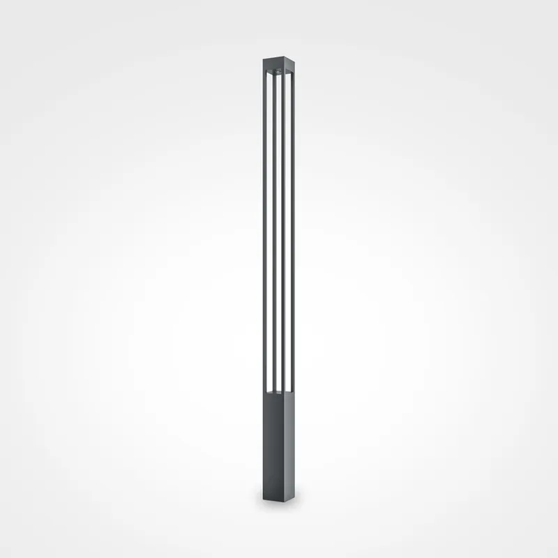 Lampione per giardini ed esterno con diffusore a LED - 25W - Lumen 1500 - 3000k Luce Calda - IP65 Super Prezzo
