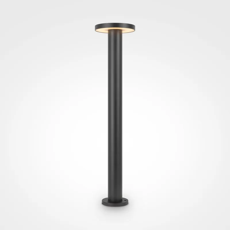 Professionale Lampione da giardini con diffusore a led dal design moderno - 12W - Lumen 1000 - 3000k Luce Calda - IP65