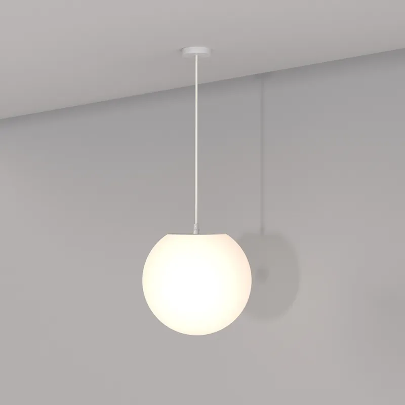 Lampada a sospensione per esterno con diffusore a boccia in acrilico - 30W - IP54 A Buon Prezzo