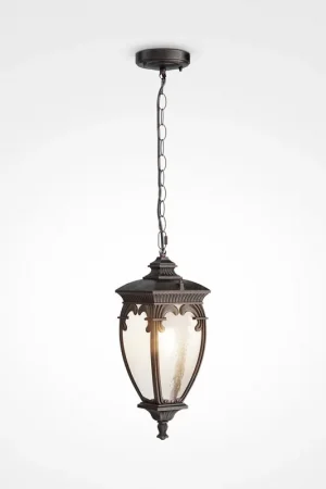 Lampada a sospensione con struttura in alluminio per esterno e giardino - 60W - IP 44 Compra Online