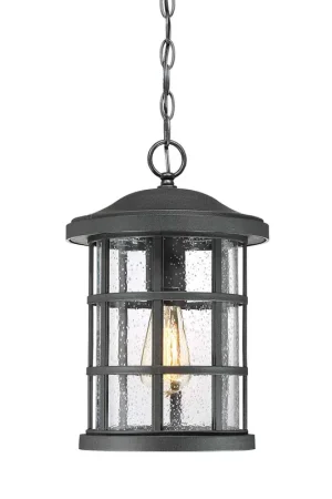 Acquista Ora Lampada a sospensione da esterno con struttura in resina e diffusore in vetro - 60W - IP44