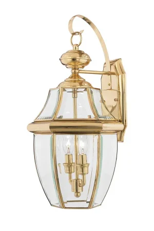 Acquista Ora Applique da parete grande da esterni in rame massiccio e diffusore in vetro - 60W - IP44