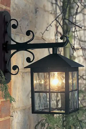 Vendita Finale Applqiue da parete grande da esterni struttura in alluminio e diffusore in vetro - 100W - IP44