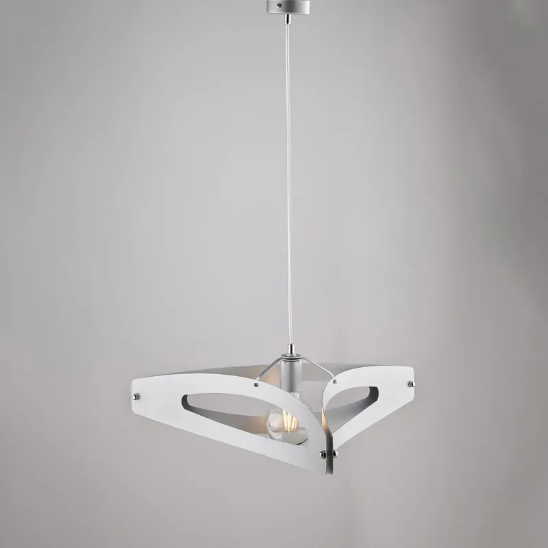 Occasione Imperdibile Lampada a sospensione moderno con struttura e diffusore in metallo laccato - 55W - IP20