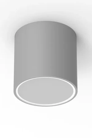 Offerta Del Giorno Plafoniera da esterno grande in alluminio con diffusore in vetro rotondo - 20W - IP54