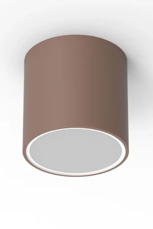 Plafoniera da esterno grande in alluminio con diffusore in vetro rotondo - 20W - IP54 Consegna Rapida