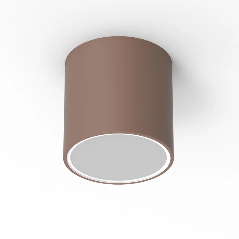Plafoniera da esterno grande in alluminio con diffusore in vetro rotondo - 20W - IP54 Consegna Rapida
