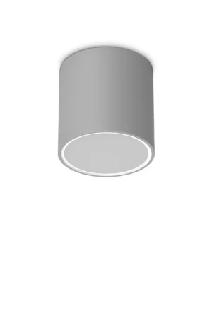Scelto Dai Clienti Plafoniera da esterno in alluminio con diffusore in vetro rotondo - 20W - IP54