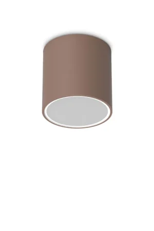 Offerta Speciale Plafoniera da esterno in alluminio con diffusore in vetro rotondo - 20W - IP54