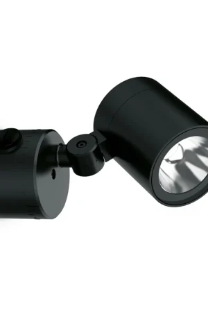 Applique a led da esterno in alluminio e diffusore orientabile in vetro - 13W - Lumen 1150 - 3000k Luce Calda - IP66 Spedizione Espresso