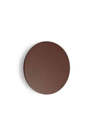 Applique a led da esterno rotonda grande in alluminio e diffusore in vetro - 16W - Lumen 1750 - 3000k Luce Calda - IP54 Subito Disponibile