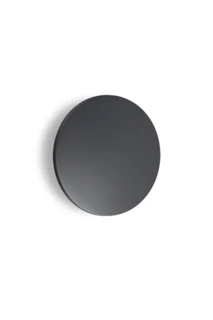 Applique a led da esterno rotonda grande in alluminio e diffusore in vetro - 16W - Lumen 1750 - 3000k Luce Calda - IP54 Economico