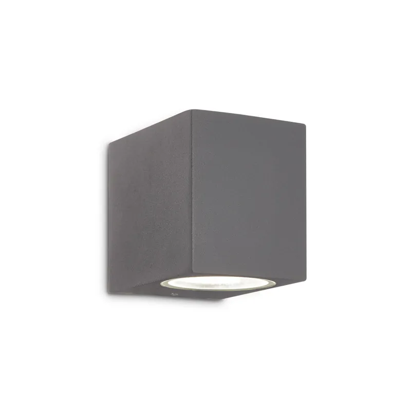 Applique a led esterno struttura bassa in alluminio e doppio diffusore in vetro - 15W - IP44 Occasione Imperdibile