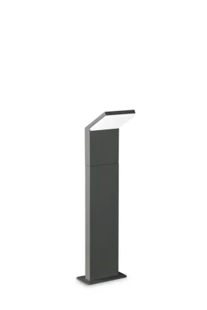 Acquista Ora Lampione da giardino a led struttura bassa in alluninio e diffusore in acrilico - 9W - Lumen 1050 - 4000k Luce Naturale - IP54