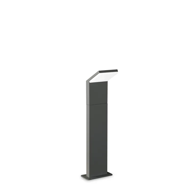 Acquista Ora Lampione da giardino a led struttura bassa in alluninio e diffusore in acrilico - 9W - Lumen 1050 - 4000k Luce Naturale - IP54
