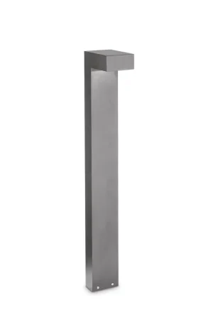 Affare Lampione da giardino con struttura alta in alluninio e diffusore in vetro - 15W - IP44