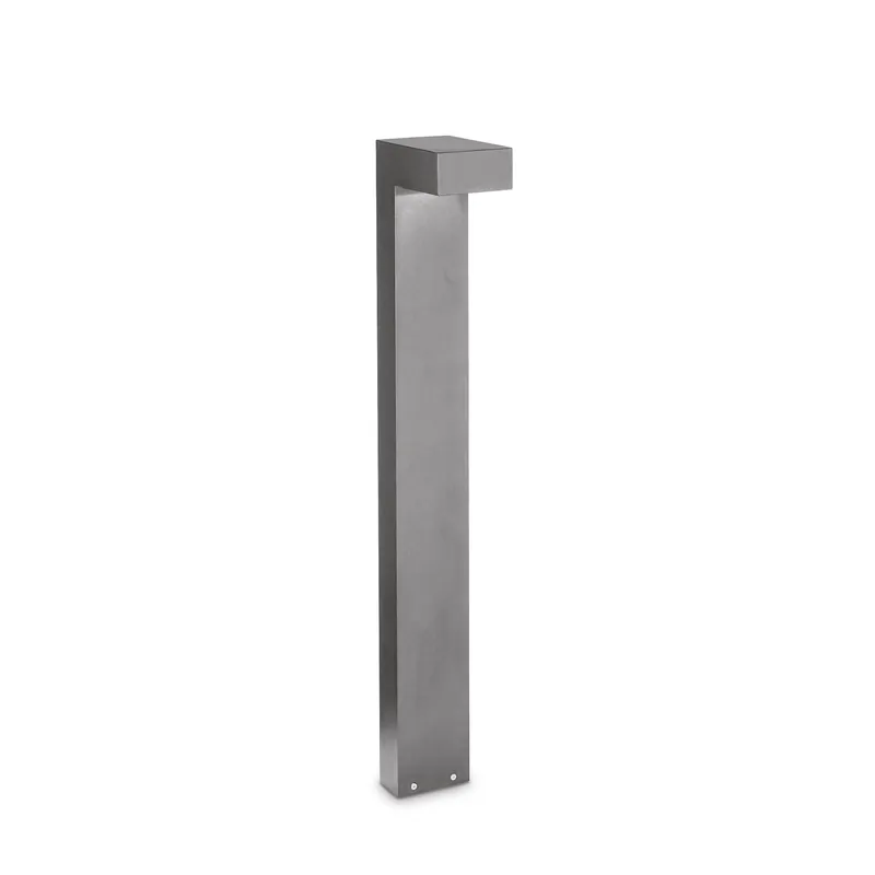 Affare Lampione da giardino con struttura alta in alluninio e diffusore in vetro - 15W - IP44