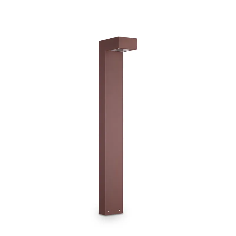 Prezzo Conveniente Lampione da giardino con struttura alta in alluninio e diffusore in vetro - 15W - IP44