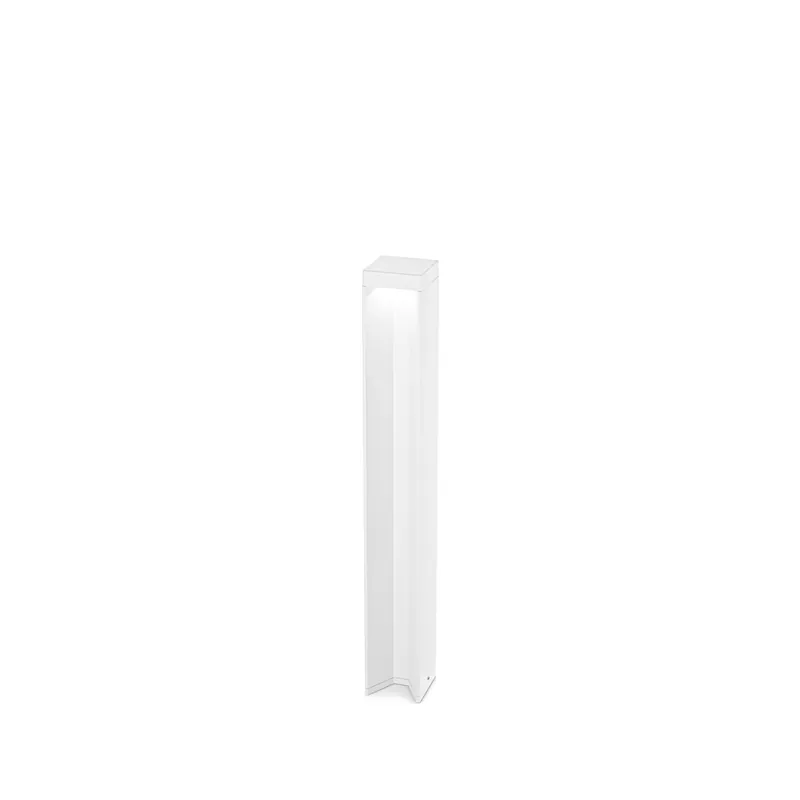 Pagamento Sicuro Lampione da giardino a led con struttura in alluiminio e diffusore in vetro - 11W - Lumen 1150 - 3000k Luce Calda - IP54