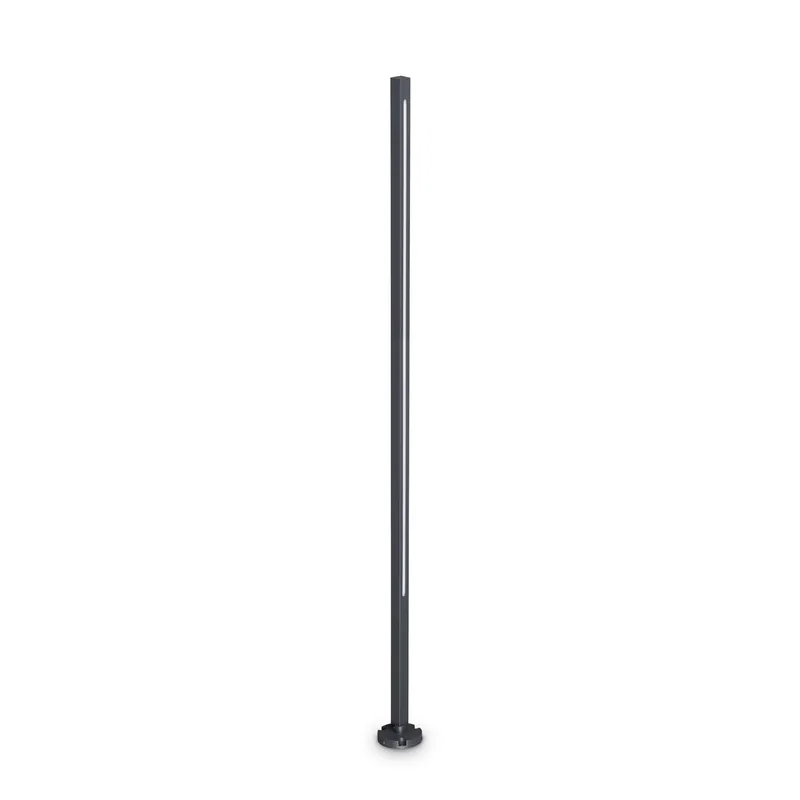 Direttamente Dal Produttore Lampione da giardino a led in alluminio alta e diffusore in policarbonato - 25W - Lumen 2600 - 3000k Luce Calda - IP65