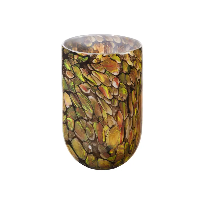 Ultima Occasione Vaso da arredo per interni in vetro basso