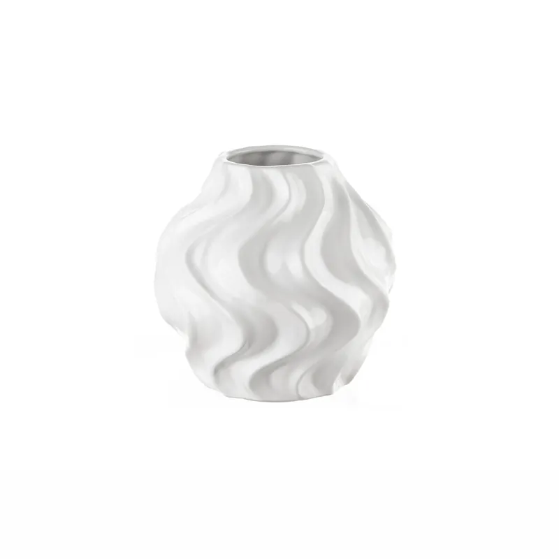 Spedizione Espresso Vasoi in ceramica alto con forme ondulate