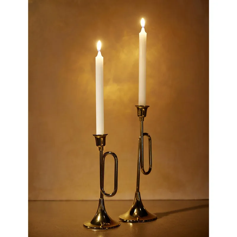 Candeliere in alluminio a forma di tromba Occasione
