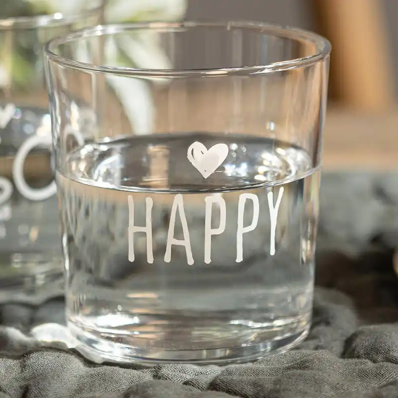 Set 6 bicchieri per acqua in vetro Bestseller
