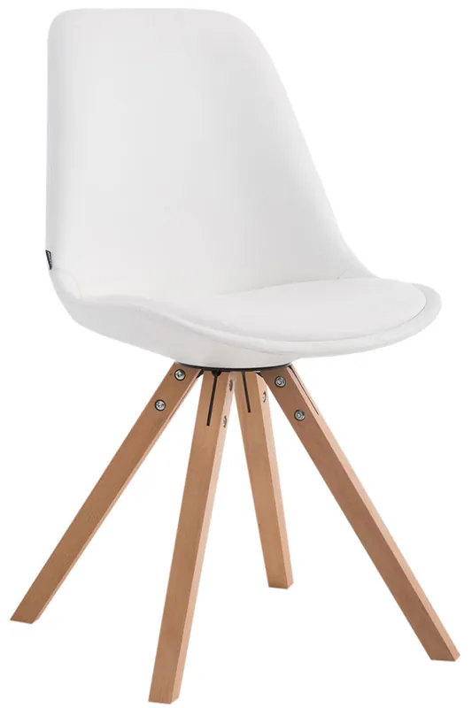 Sedia pranzo Laval in similpelle gambe quadrate Compra Online