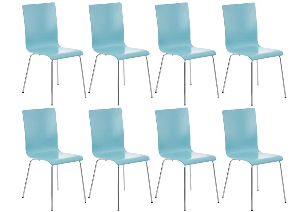 Set 8 Sedie Visitatore PEPE Must-Have