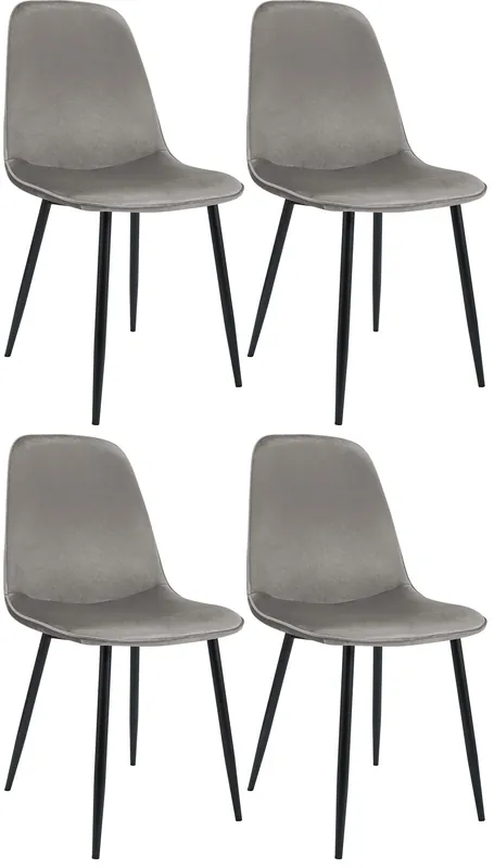 Set di 4 sedie da pranzo Maryam Must-Have