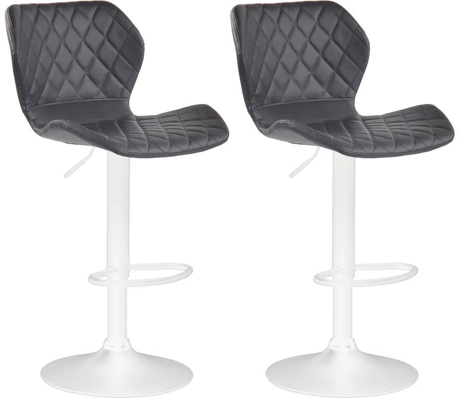 Set 2 sgabelli bar Cork in similpelle Promozione Esclusiva