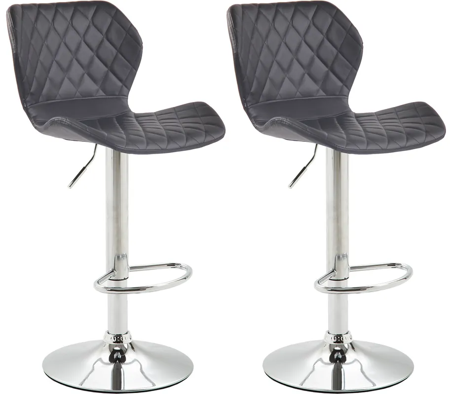 Offerta Lampo Set 2 sgabelli bar Cork in similpelle