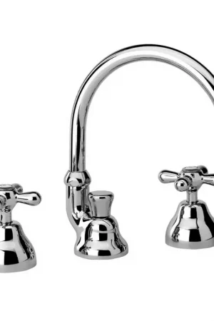 Prezzo Conveniente Miscelatore lavabo a canna alta con manopole stile classico con piletta Liberty Paini