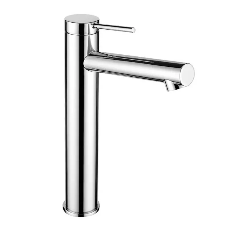 Miscelatore lavabo alto in ottone cromo con leva monocomando slim Alba Non Perdere