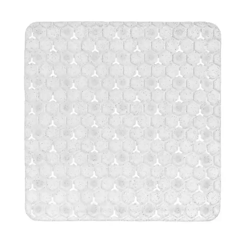 Must-Have Tappeto bagno antiscivolo bianco 54x54 cm Maia