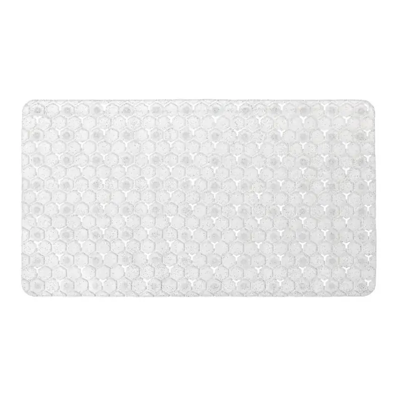 Occasione Tappeto bagno antiscivolo bianco 75x43 cm Maia