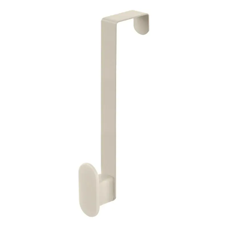 Gancio bagno singolo in acciaio e plastica beige rettangolare Fiore Prezzo Basso