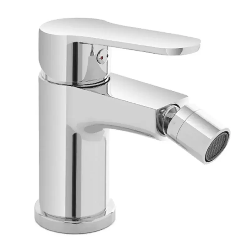 Miscelatore bidet monocomando in zinco cromato con piletta - Eden Non Perdere