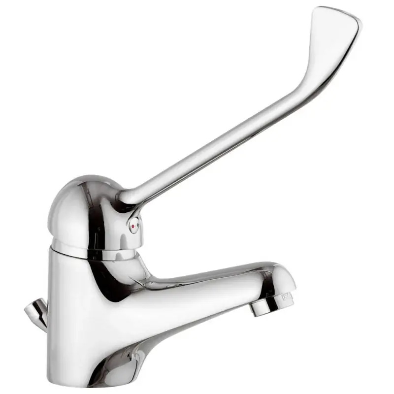 Scelto Dai Clienti Miscelatore lavabo in ottone cromato con leva clinica linea Mariani Epic