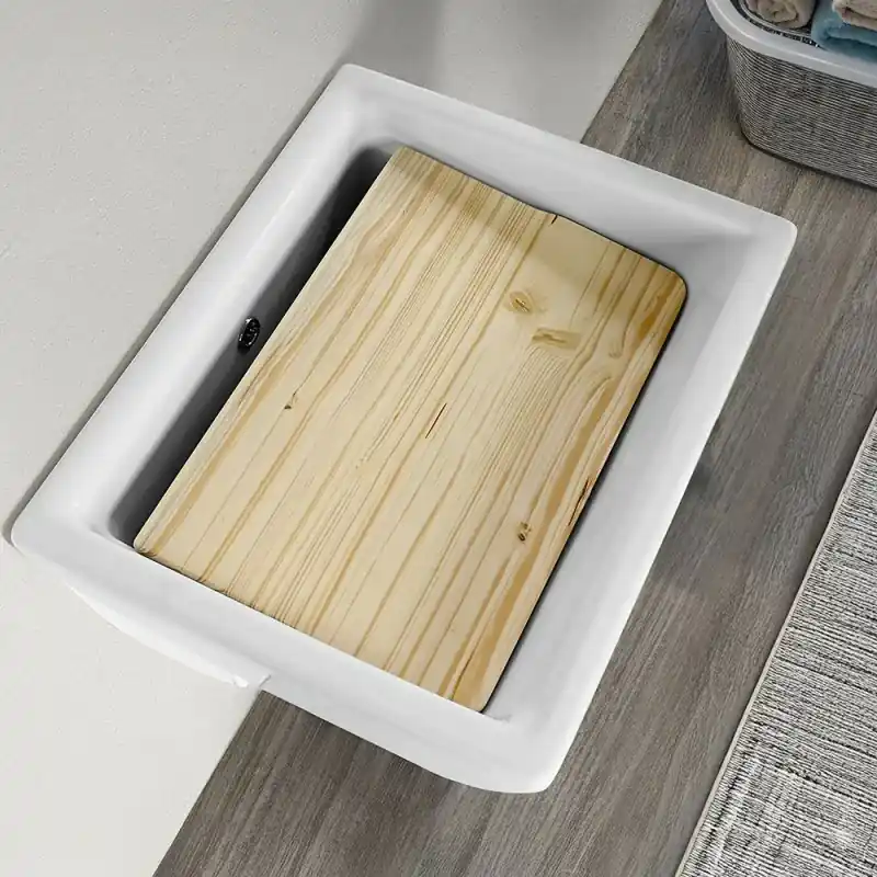 Asse lavapanni per vasca da 75 cm in legno Offerta