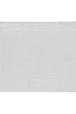 Tappeto scendi doccia 100% cotone in colore bianco 45x65 cm Solo Oggi