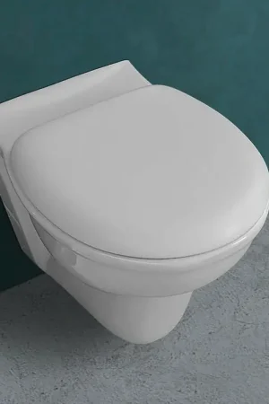 Wc singolo sospeso Serie Karla in ceramica bianca lucida Quantità Limitata