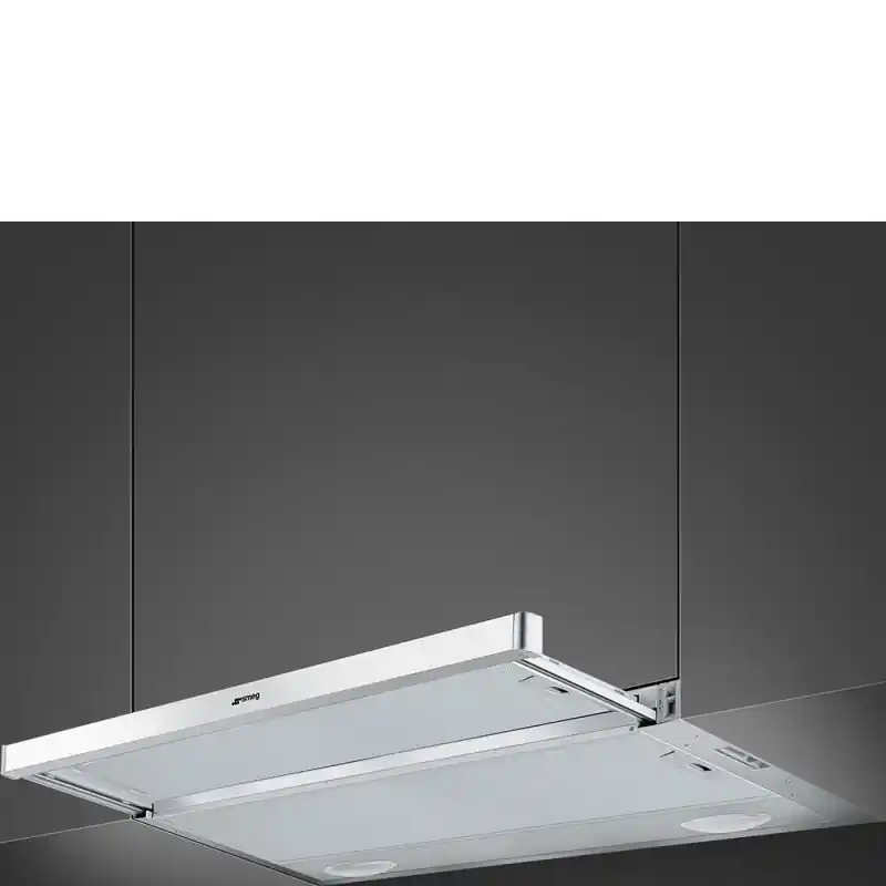 Più Venduto PRONTA CONSEGNA - Smeg Cappa integrata KSET91E2 finitura silver da 90 cm