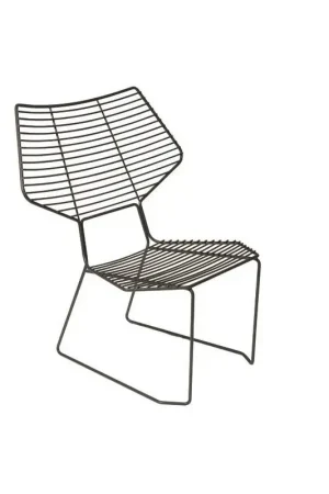 Horm Poltroncina da giardino Alieno Peacock art. CM8936 con struttura in metallo Popolare