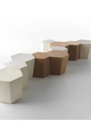 Occasione Horm Sgabello/Tavolino Hexagon art. IX22 con struttura a scelta