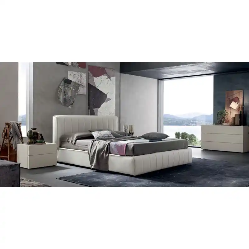 Compra Online Maronese Acf Letto king size OLIVER imbottito da 180 cm