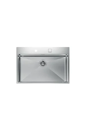 A Buon Prezzo Foster Lavello una vasca 1735 050 finitura acciaio inox da 54x52 cm